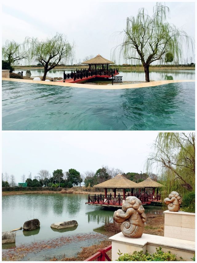 東太湖畔，蘇州灣王焰溫泉