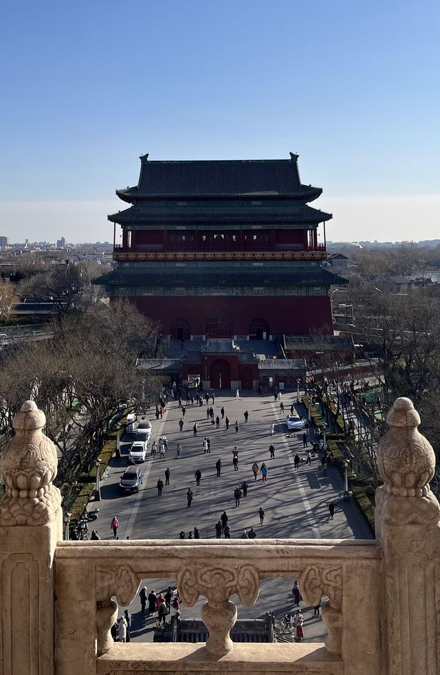 北京鐘鼓樓，中軸線嘅時光回響
