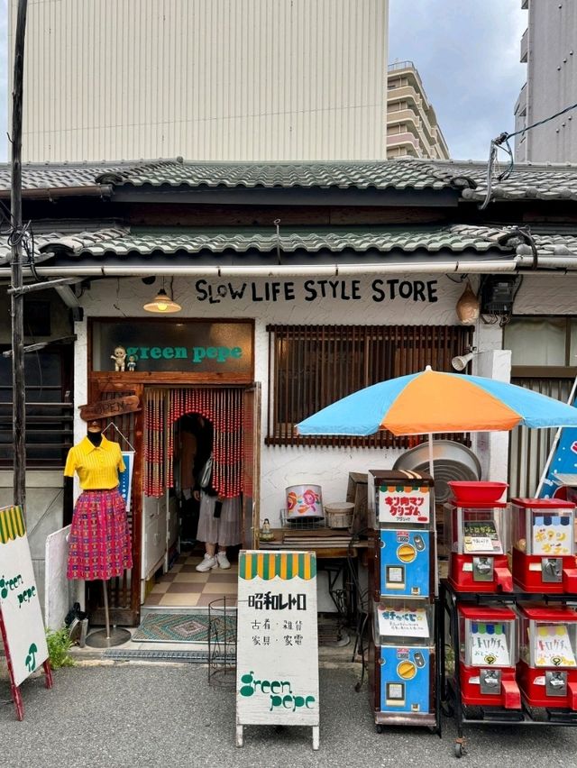 大阪中崎町挖寶！昭和風情古著屋雜貨攻略 
