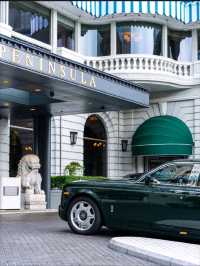 Starting in 1928‼️Hong Kong's century-old flagship hotel with Rolls-Royce fleet pick-up service🇭🇰