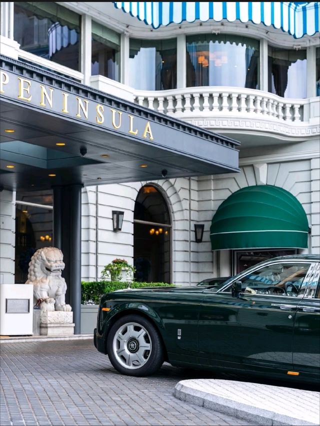 Starting in 1928‼️Hong Kong's century-old flagship hotel with Rolls-Royce fleet pick-up service🇭🇰
