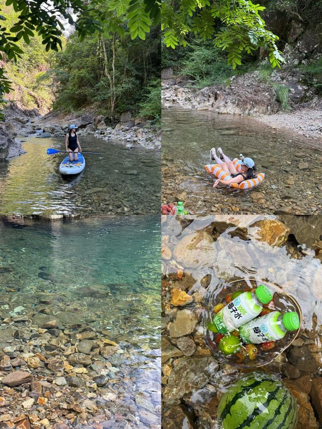1.5小時直達 浙江台州隱藏嘅露營溯溪地，夏日玩水露營推薦