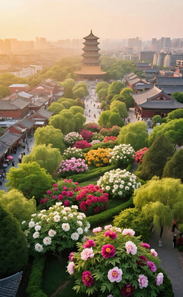 花開時節動京城|洛陽牡丹花