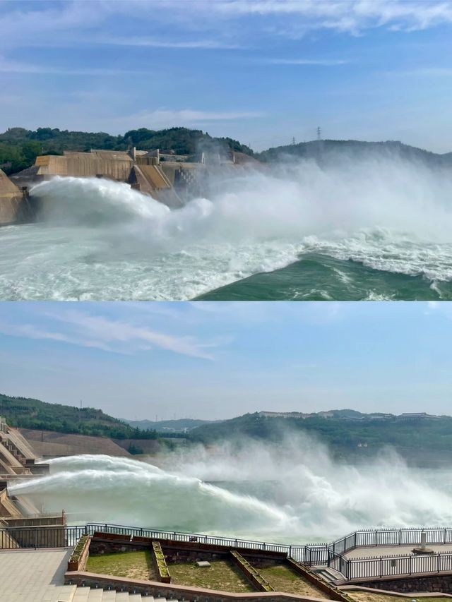 小浪底開閘！黃河之水天上來，cos水娃全攻略