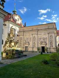 Stunning Baroque Monastery Near Prague Castle