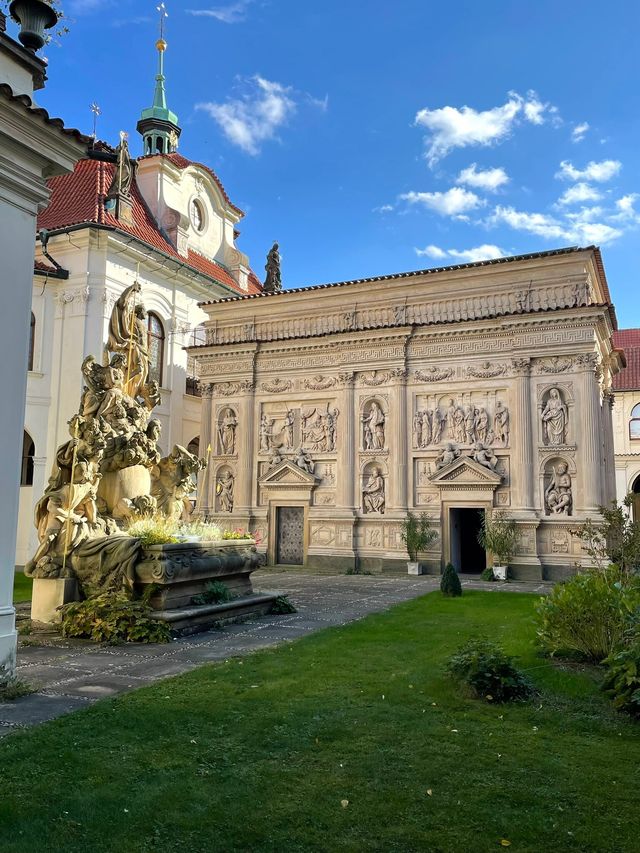 Stunning Baroque Monastery Near Prague Castle