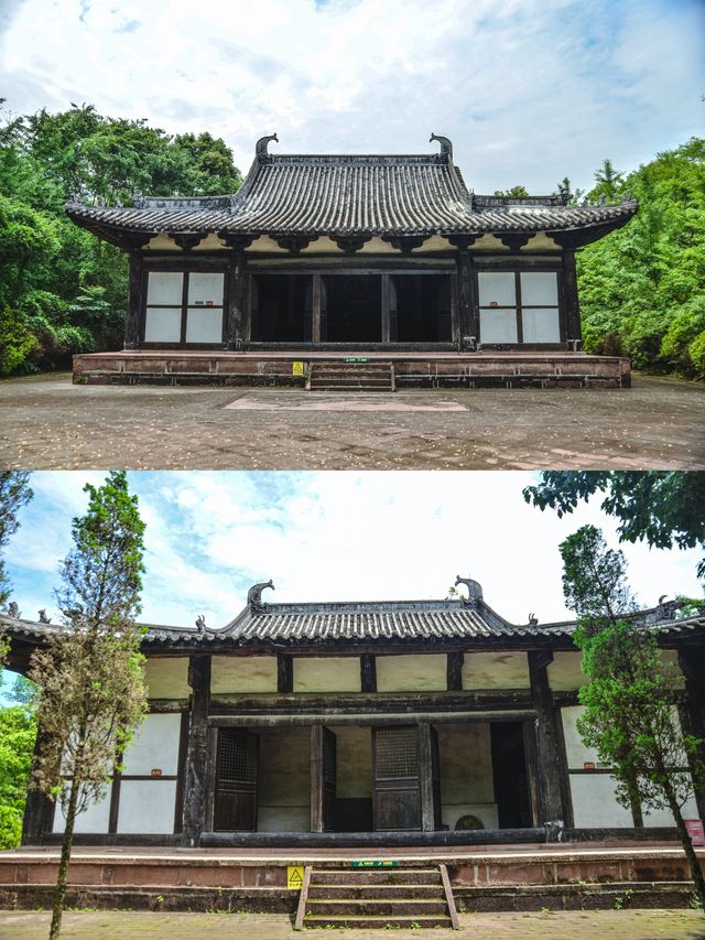 四川這座藏在村裡的元代大殿讓我破防了……
