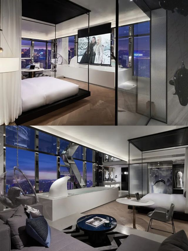 成都高空酒店天花板ISEYA世野絕絕子！