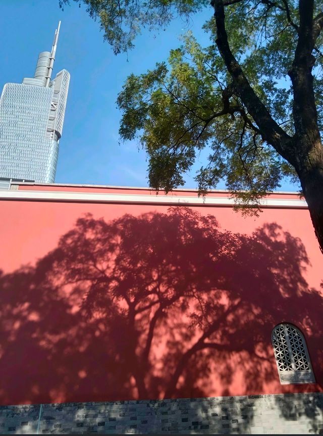 南京鼓樓公園600年古韻味明鼓清碑太出片打卡