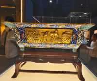 上海博物館（人民廣場館）的掐絲琺瑯美到窒息