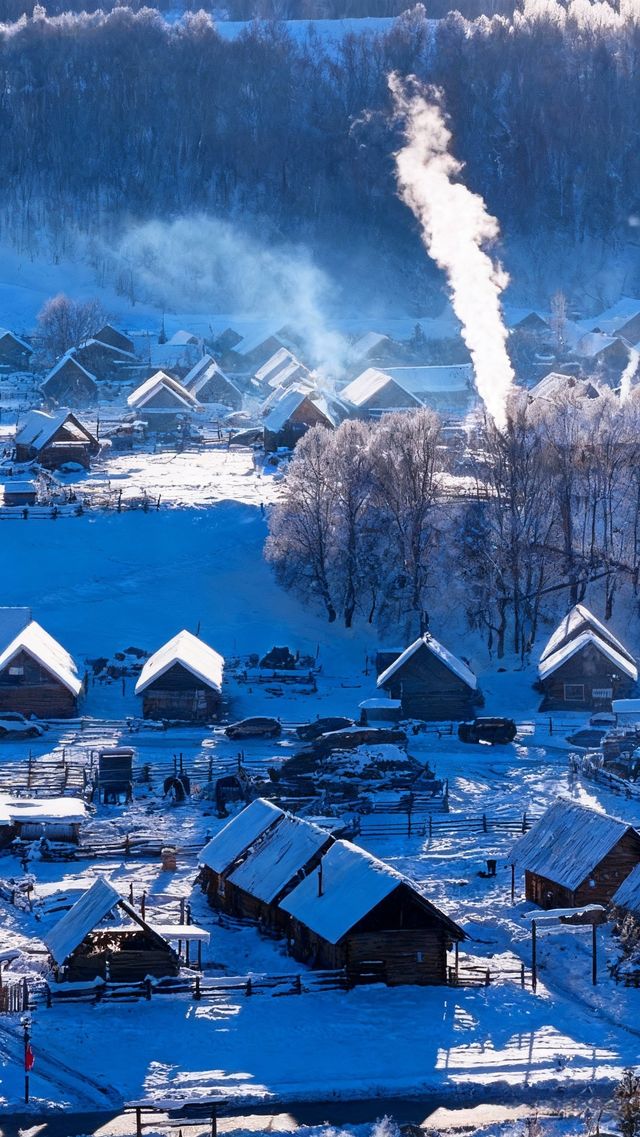 我想～沒人能拒絕冬天的阿勒泰吧！！