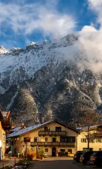 我在慕尼黑南郊找到德國雪景天花板！