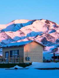 冬日賽里木湖,美到失語的藍冰秘境!