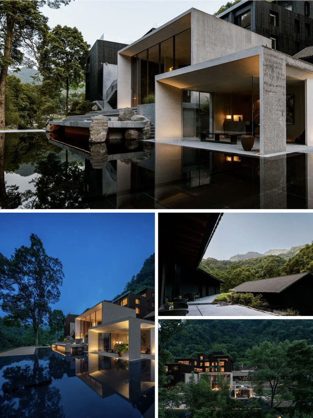 全景落地窗賞四季 峨眉山隱世中式度假必住