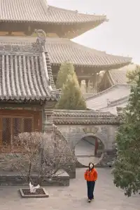 華嚴寺|按下快門時,千年時光在晨光裡變軟
