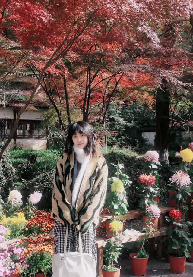 2萬步8小時的棲霞山避開人群拍照姿勢記錄