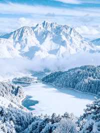 雪_山廬山_江西