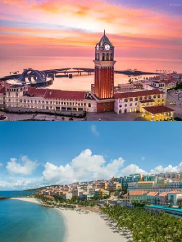 โรงแรมสุดมหัศจรรย์ในเมืองซันเซ็ตทาวน์ของเกาะฟู้โกว๊ก นำเสนอสไตล์เมดิเตอร์เรเนียนแบบอิตาลีมาสู่เกาะในมหาสมุทรแปซิฟิกใต้