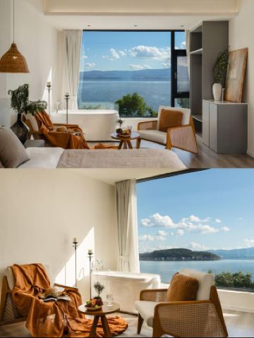 Номера с видом на море в отеле Yunliju просто потрясающие!