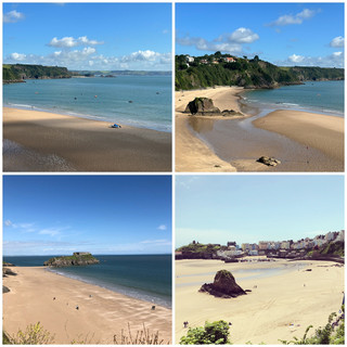 The Beaches Of Tenby, Three Miles Of Golden Sand & Crisp Blue Water 