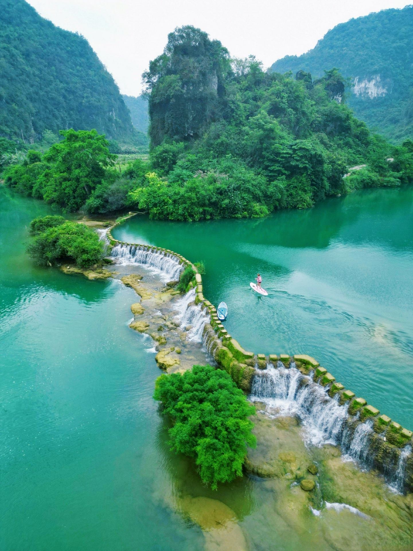 I rarely use the word "breathtaking" to describe a place! Hidden at the foot of the Yaoshan Mountains is the secret underground river wonderland