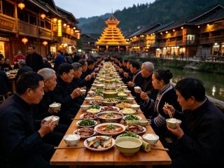 別再擠熱門古鎮了！藏在貴州深山裡的肇興侗寨