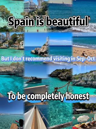 Spain is beautiful, but I don't recommend visiting in September or October. Here's the honest truth!!!