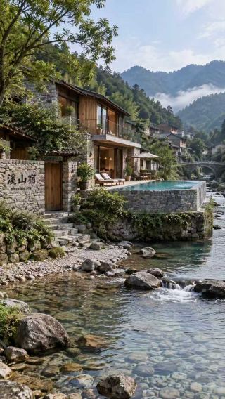 23°C Taishun: The ultimate family getaway! Stay at a creekside pool homestay and explore covered bridges