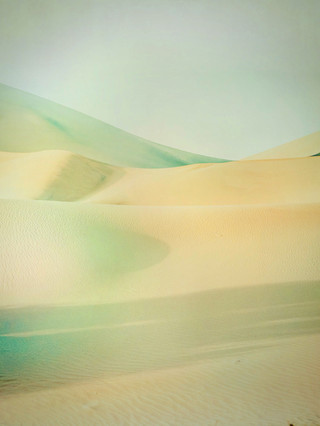 The wind and sand along the way will eventually turn into light.