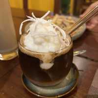 enjoy Vietnamese cuisine & local deco here