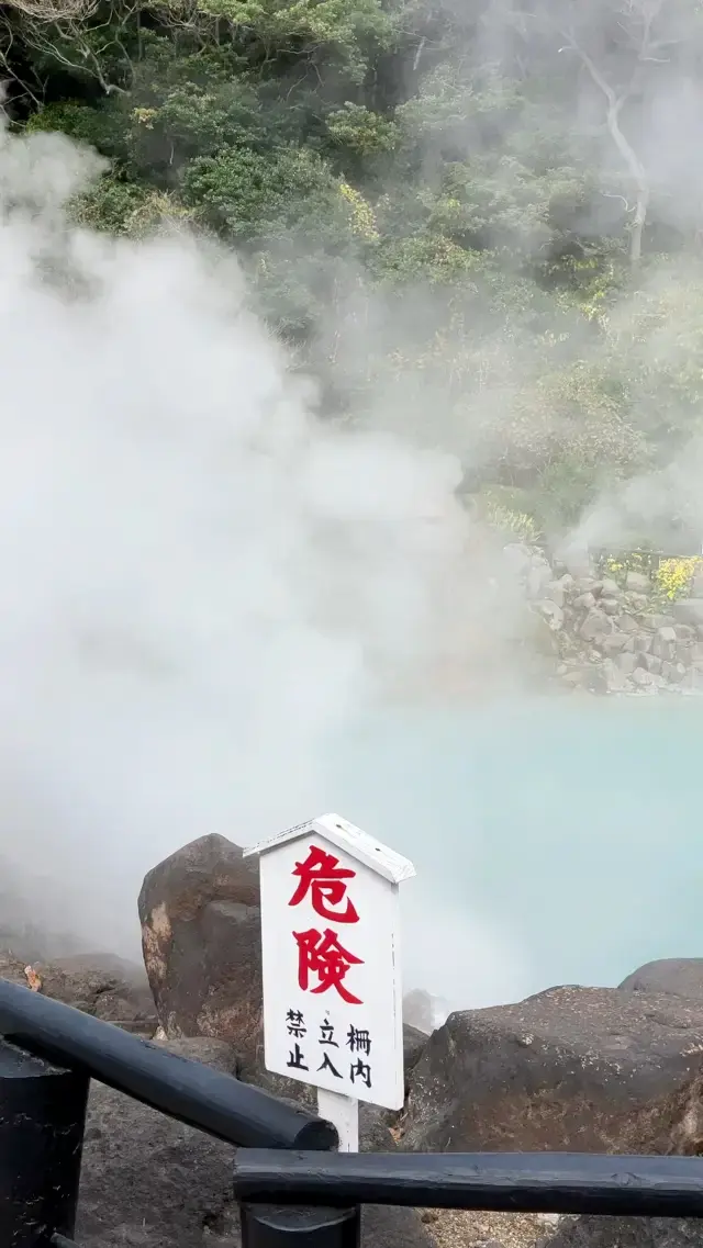 Natural hotsprings tour in Beppu♨️