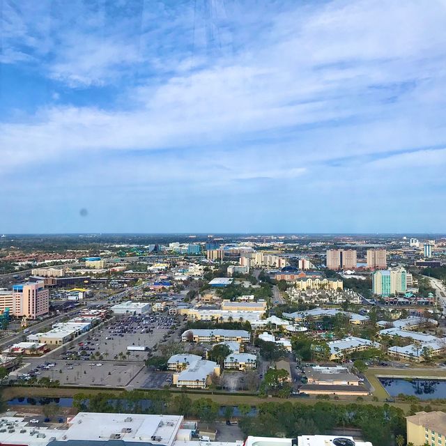 Stunning views : The Orlando Eye