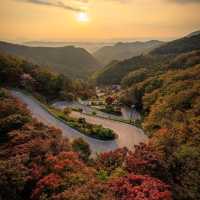 Beautiful Autumn View of Malti Mountain Pass