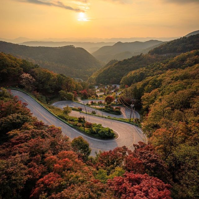 Beautiful Autumn View of Malti Mountain Pass