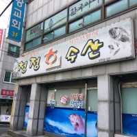 전주 싱싱한 참돔 맛집 청정회수산