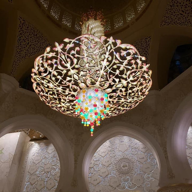 最美清真寺🕌️阿布扎比sheikh zayed mosque🫶🏻杜拜旅行半日遊
