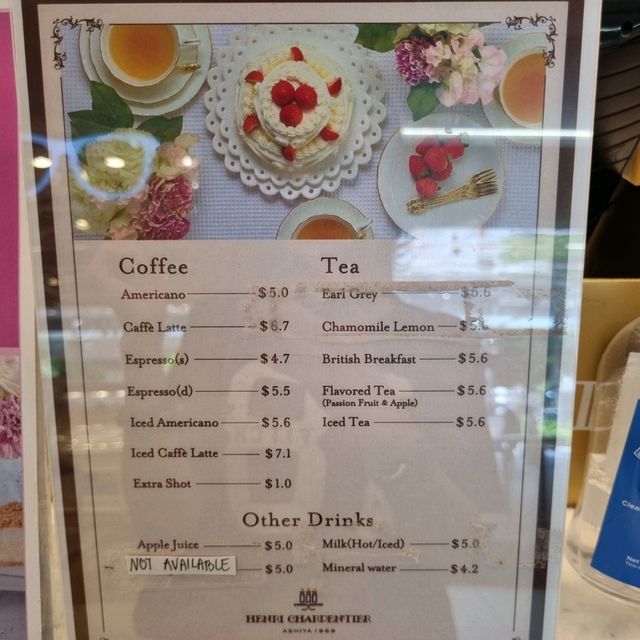 Tea Time at Henri Charpentier