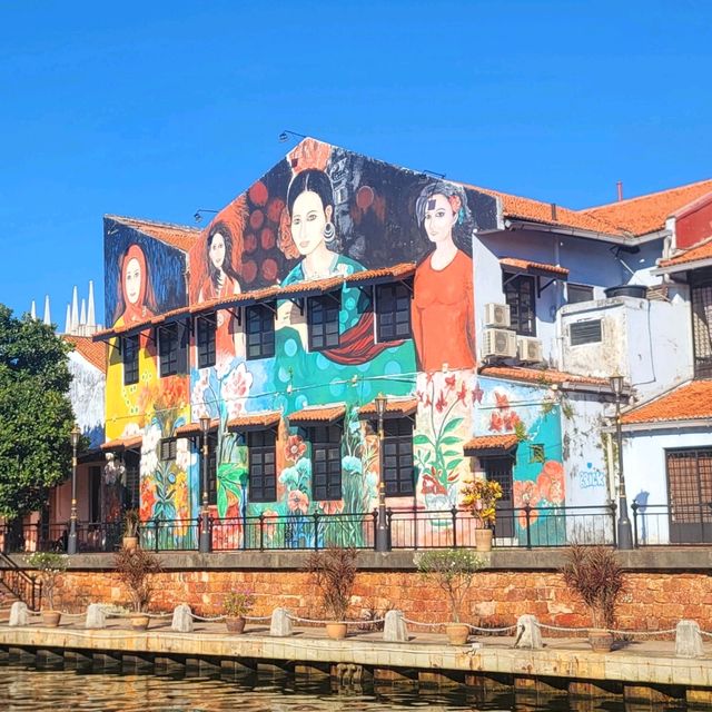 The Art of Malacca River Side