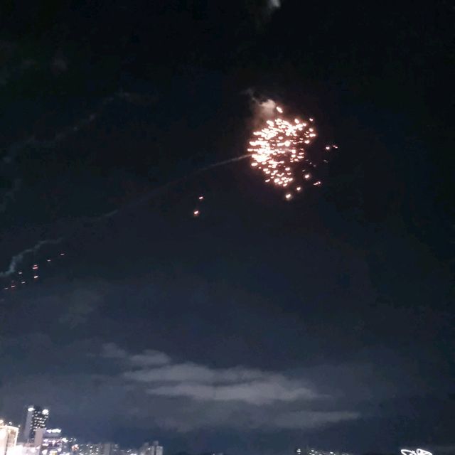 포항 바다 강추 '영일대 해수욕장'