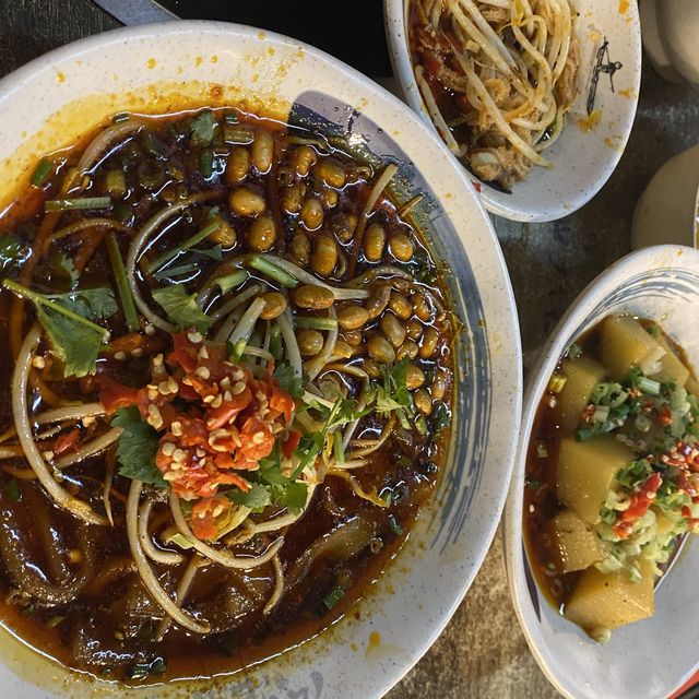 深圳水圍覓食記-熱鬧的美食區