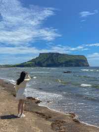 성산일출봉을 한눈에! 광치기 해변🌊