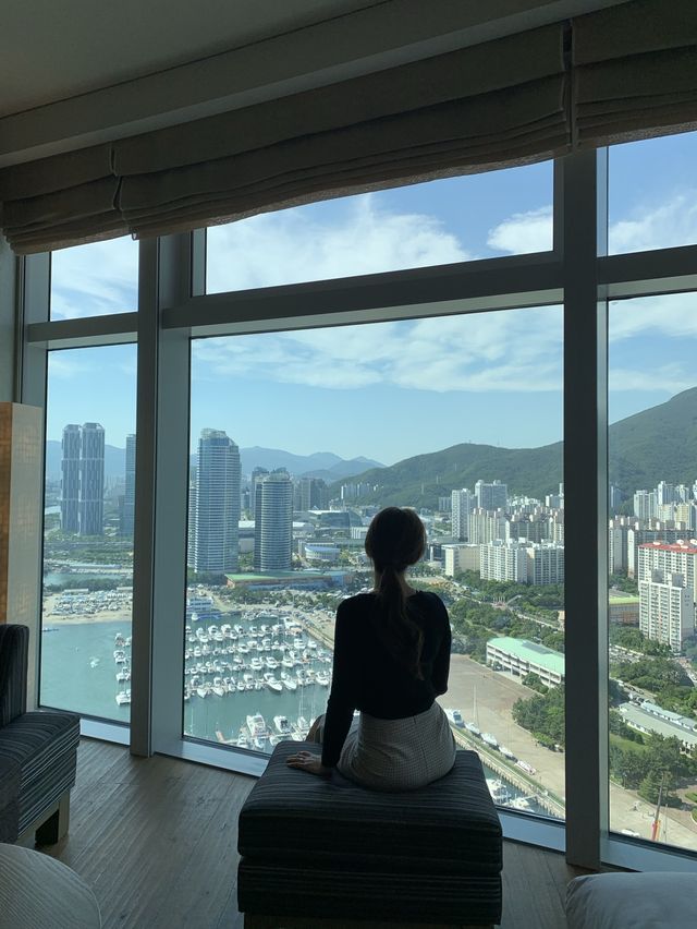 파크하얏트 부산에서 호캉스하기