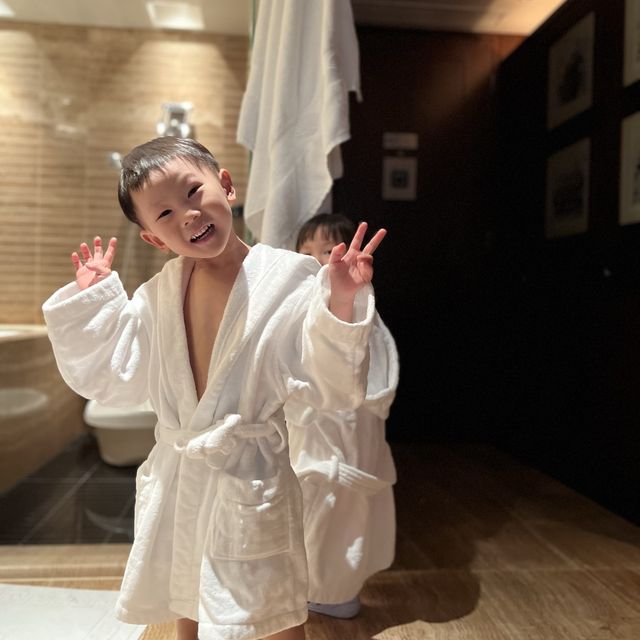 入住文華東方的小孩特別幸福