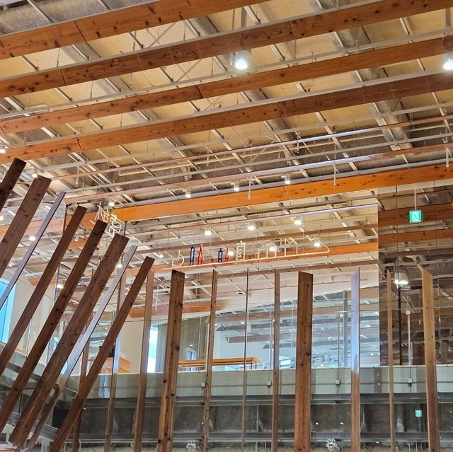 玻璃與木作的建築之美-富山市玻璃美術館