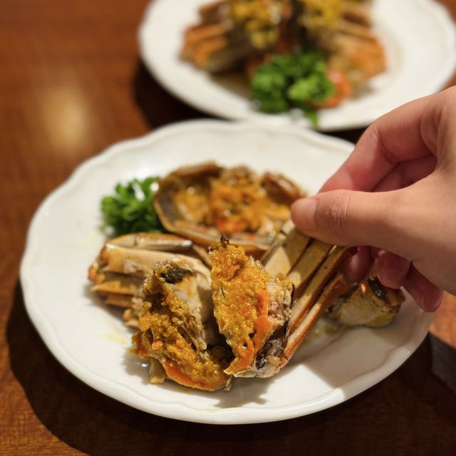 橫濱中華街 心龍食大閘蟹