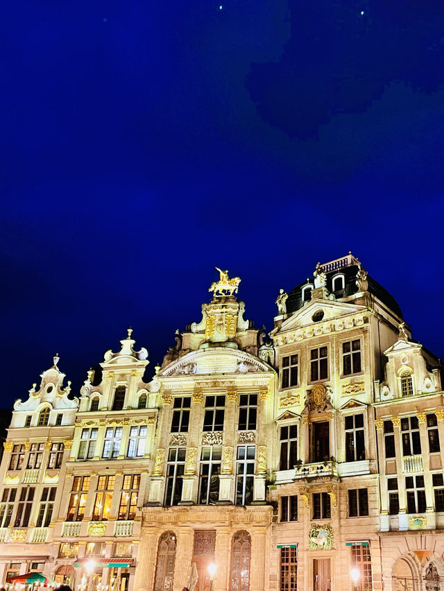 【絶景】ライトアップが美しい！ブリュッセルの世界遺産グラン・プラス🇧🇪