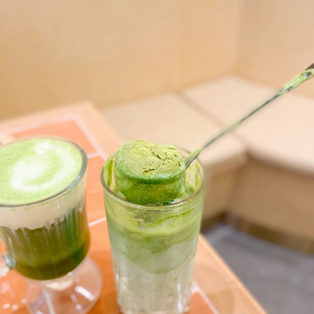 《🌿啟德Airside輕食新餐廳｜特濃抹茶🍵+明太子薄餅🍕》