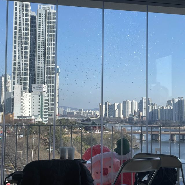 울산 인공눈내리는 전망좋은 카페