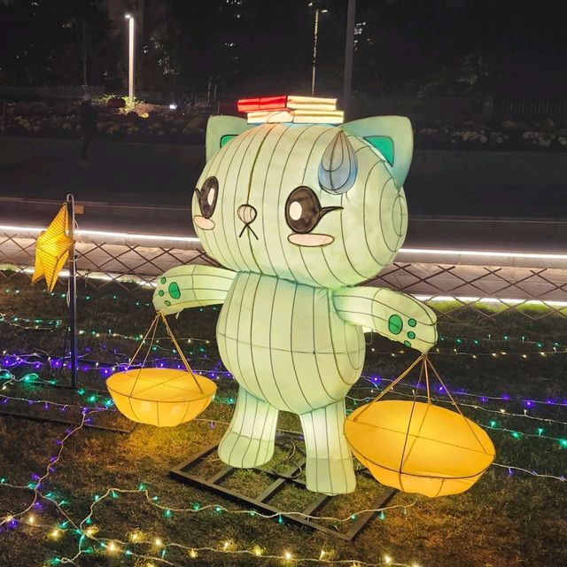 【香港單車公園】元宵綵燈會，12星座燈飾