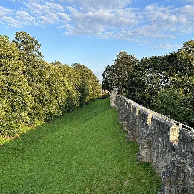 Walk along York City Walls Trail